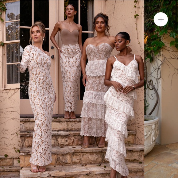 Jluxlabel FAIRYTALE ENDING LACE MAXI DRESS - Picture 6 of 6